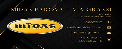 AUTOFFICINA MIDAS PADOVA - VIA GRASSI Manutenzione multimarca per la tua auto / Centro revisioni